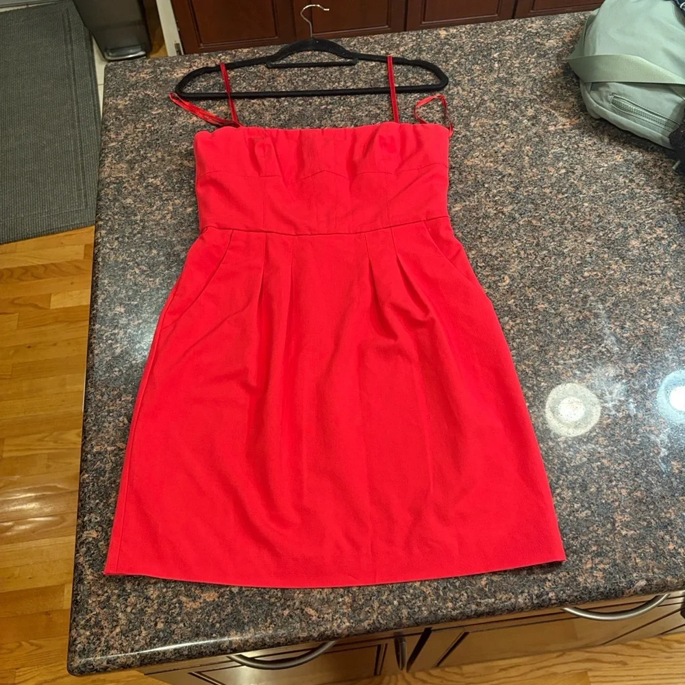 BCBGMaxAzria Vibrant Red Garment - Picture 2 of 7